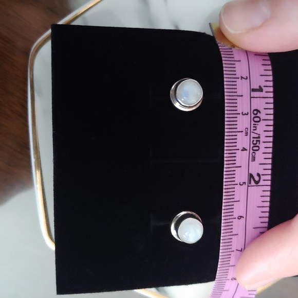 Opal Earrings (Studs) - Picture 2 of 4